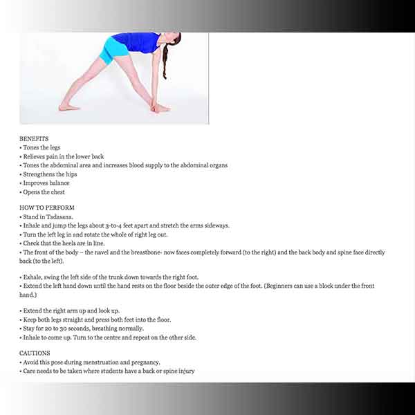 Yoga Pose Site